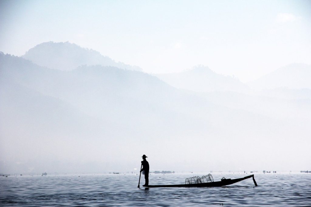 fisherman, single leg fischer, myanmar